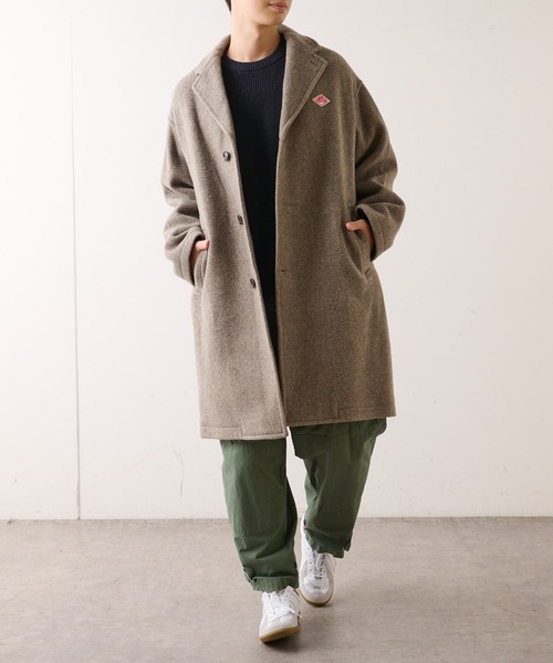 DANTON(ダントン)の「【DANTON/ダントン】チェスターコート(チェスターコート・メンズ・ネイビー/ライトベージュ・40/42)」の12枚目の写真