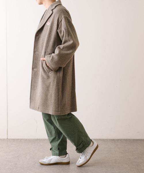 DANTON(ダントン)の「【DANTON/ダントン】チェスターコート(チェスターコート・メンズ・ネイビー/ライトベージュ・40/42)」の11枚目の写真