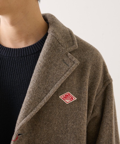 DANTON(ダントン)の「【DANTON/ダントン】チェスターコート(チェスターコート・メンズ・ネイビー/ライトベージュ・40/42)」の8枚目の写真