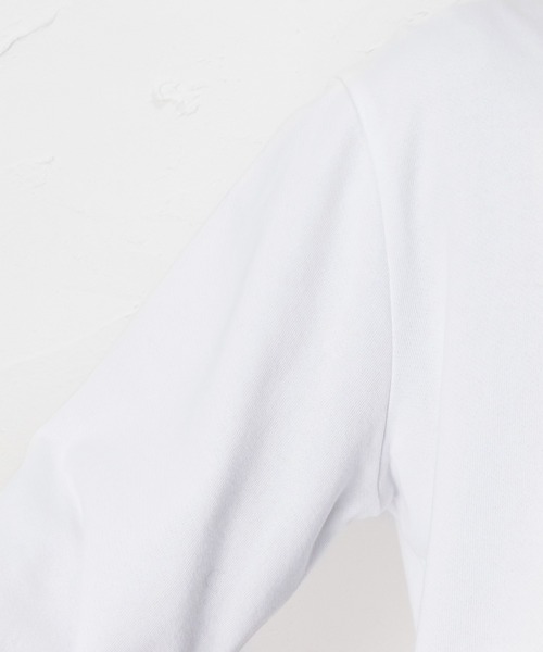 Mac-House（マックハウス）の「Batwing CREWNECK SWEAT/バッドウィングクルーネックスウェット（Tシャツ/カットソー・メンズ・ホワイト・M/S/L）」の7枚目の写真