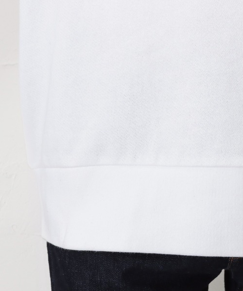 Mac-House（マックハウス）の「Batwing CREWNECK SWEAT/バッドウィングクルーネックスウェット（Tシャツ/カットソー・メンズ・ホワイト・M/S/L）」の2枚目の写真