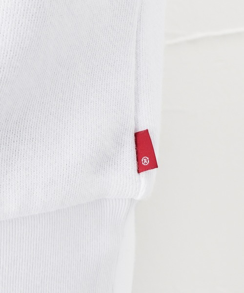 Mac-House（マックハウス）の「Batwing CREWNECK SWEAT/バッドウィングクルーネックスウェット（Tシャツ/カットソー・メンズ・ホワイト・M/S/L）」の4枚目の写真