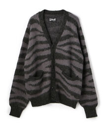 schott | Schott/ショット/MOHAIR ZEBRA CARDIGAN/モヘア ゼブラ カーディガン(カーディガン/ボレロ)