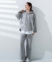 マタニティセンタースリットSWパンツ