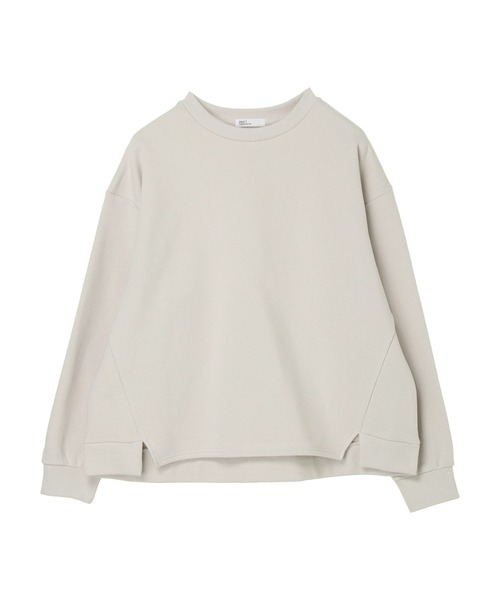 CRAFT STANDARD BOUTIQUE（クラフトスタンダードブティック）の「微起毛裏毛切替プルオーバー　＊（スウェット・レディース・ライトグレー/ミント/ピンク/ブラック・FREE）」の6枚目の写真