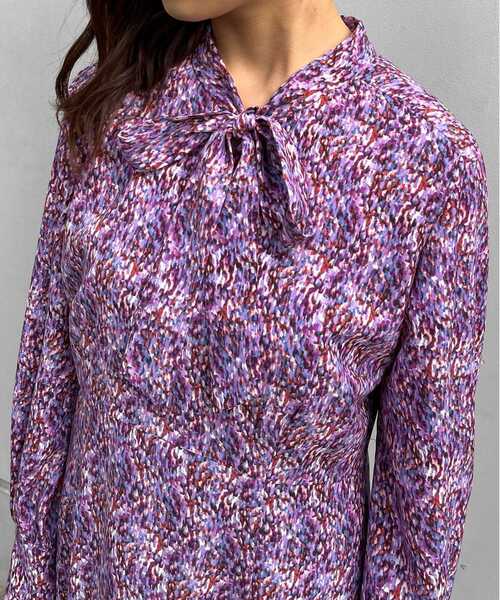 UNTITLED（アンタイトル）の「◇ボウタイワンピース【洗える