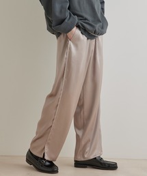 JUNRED（ジュンレッド）の「ドレープサテンスリットワイドパンツ（その他パンツ・メンズ）」