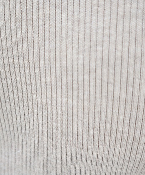 ROYAL PARTY（ロイヤルパーティー）の「Vネックマトンスリーブニットトップス（ニット/セーター・レディース・イエロー/ブラウン/ベージュ・FREE）」の20枚目の写真