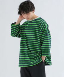 Le Minor | 【SHIPS any別注】Le minor: ボーダー オーバーサイズ ロンT◇(Tシャツ/カットソー)
