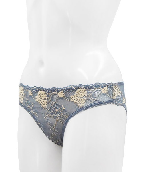 ANNEBRA(アンブラ)の「Kerala バックオープンデザインショーツ(ショーツ・レディース・ブルー/パープル・M/XL/L)」の10枚目の写真