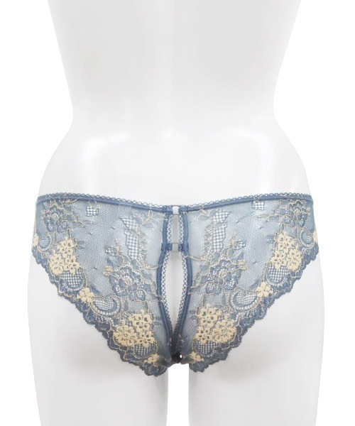 ANNEBRA(アンブラ)の「Kerala バックオープンデザインショーツ(ショーツ・レディース・ブルー/パープル・M/XL/L)」の11枚目の写真