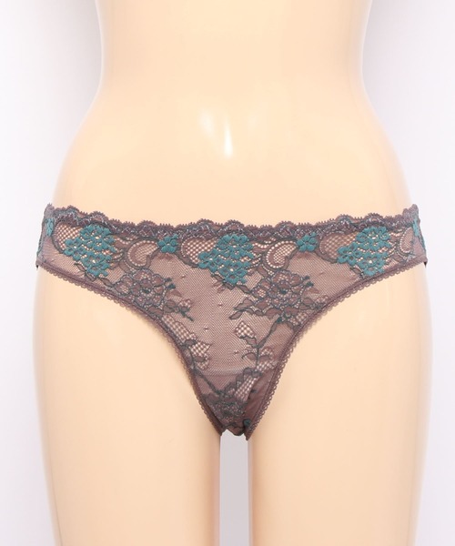 ANNEBRA(アンブラ)の「Kerala バックオープンデザインショーツ(ショーツ・レディース・ブルー/パープル・M/XL/L)」の15枚目の写真
