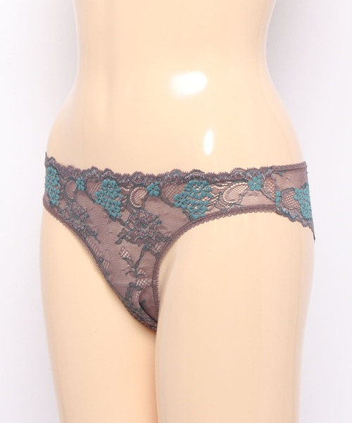 ANNEBRA(アンブラ)の「Kerala バックオープンデザインショーツ(ショーツ・レディース・ブルー/パープル・M/XL/L)」の16枚目の写真