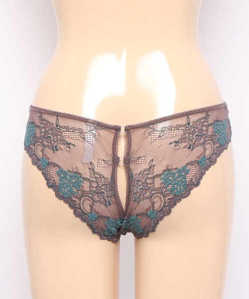 ANNEBRA(アンブラ)の「Kerala バックオープンデザインショーツ(ショーツ・レディース・ブルー/パープル・M/XL/L)」の17枚目の写真