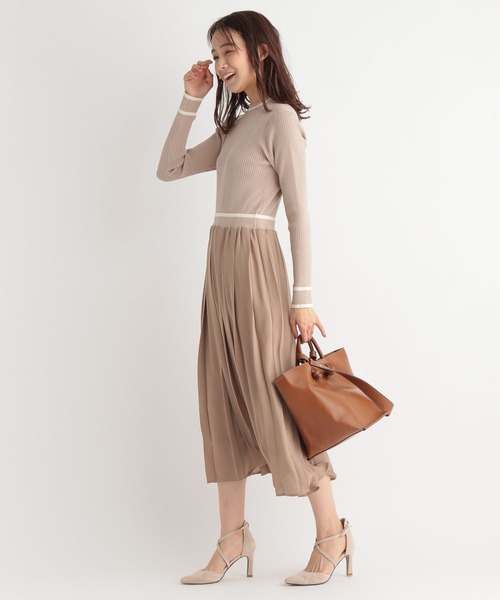 Andemiu（アンデミュウ）の「ムスビトート267356（トートバッグ・レディース・オフホワイト/イエロー/キャメル・FREE）」の18枚目の写真