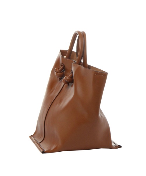 Andemiu（アンデミュウ）の「ムスビトート267356（トートバッグ・レディース・オフホワイト/イエロー/キャメル・FREE）」の14枚目の写真