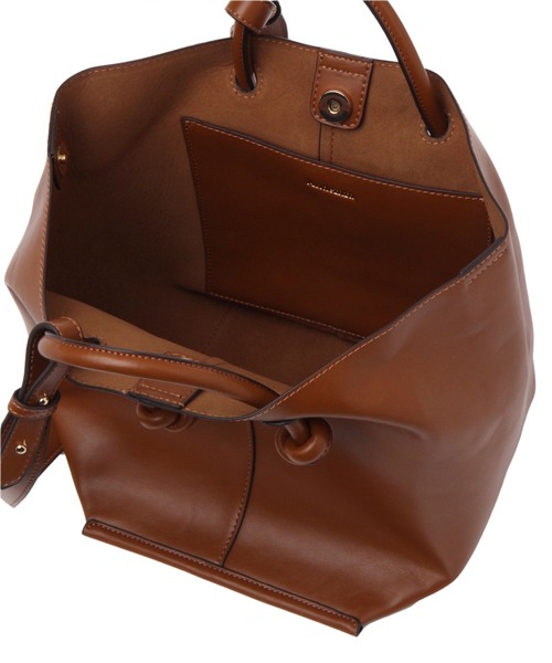 Andemiu（アンデミュウ）の「ムスビトート267356（トートバッグ・レディース・オフホワイト/イエロー/キャメル・FREE）」の15枚目の写真