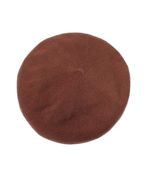 14+(イチヨンプラス)の「シンプルニットベレー帽(ハンチング/ベレー帽・レディース・レッド/パープル/ネイビー/グレー/ブラック/ベージュ/マスタード/ピンク/ワインレッド/ダークブラウン/オレンジ/ブラウン/グリーン・FREE/kids-M)」の20枚目の写真