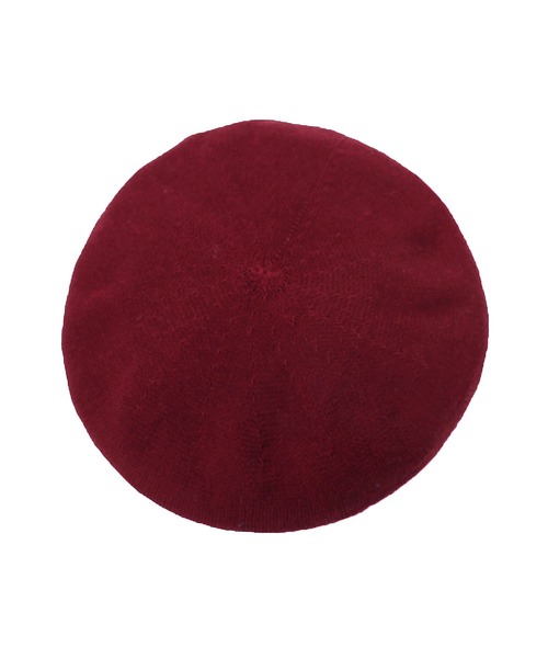 14+(イチヨンプラス)の「シンプルニットベレー帽(ハンチング/ベレー帽・レディース・レッド/パープル/ネイビー/グレー/ブラック/ベージュ/マスタード/ピンク/ワインレッド/ダークブラウン/オレンジ/ブラウン/グリーン・FREE/kids-M)」の21枚目の写真