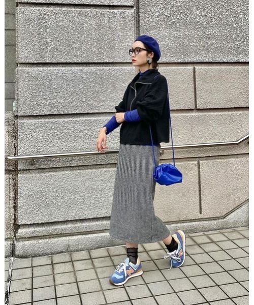 14+（イチヨンプラス）の「シンプルニットベレー帽（ハンチング/ベレー帽・レディース・レッド/パープル/ネイビー/グレー/ブラック/ベージュ/マスタード/ピンク/ワインレッド/ダークブラウン/オレンジ/ブラウン/グリーン・FREE/kids-M）」の21枚目の写真