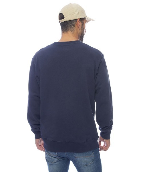 BILLABONG(ビラボン)の「BILLABONG メンズ NEW COLLEGE トレーナー 【2022年春夏モデル】/ビラボンスウェットトレーナー(スウェット・メンズ・ネイビー/オフホワイト・LARGE/MEDIUM)」の8枚目の写真