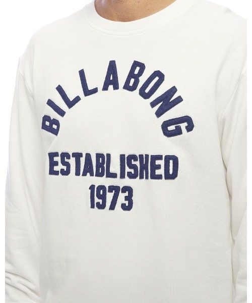 BILLABONG(ビラボン)の「BILLABONG メンズ NEW COLLEGE トレーナー 【2022年春夏モデル】/ビラボンスウェットトレーナー(スウェット・メンズ・ネイビー/オフホワイト・LARGE/MEDIUM)」の5枚目の写真