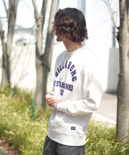 BILLABONG(ビラボン)の「BILLABONG メンズ NEW COLLEGE トレーナー 【2022年春夏モデル】/ビラボンスウェットトレーナー(スウェット・メンズ・ネイビー/オフホワイト・LARGE/MEDIUM)」の20枚目の写真