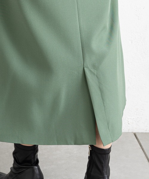 prose verse（プロズヴェール）の「金ボタンジレ2WAYジャンスカ（ジャンパースカート・レディース・ブラック/グリーン/アイボリー/モカ・ﾌﾘ-/FREE）」の12枚目の写真