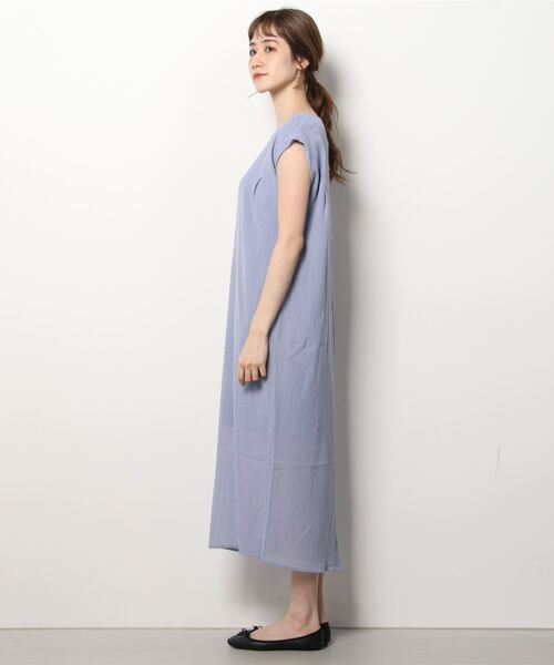 LA PEAU DE GEM（ラポドゥジェム）の「【LA PEAU DE GEM】カールマイヤーワンピース（ワンピース・レディース・ピンク/ブルー・FREE）」の16枚目の写真