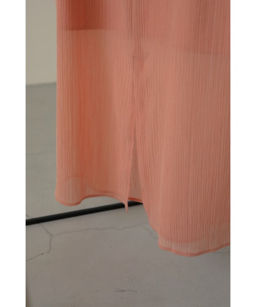 LA PEAU DE GEM（ラポドゥジェム）の「【LA PEAU DE GEM】カールマイヤーワンピース（ワンピース・レディース・ピンク/ブルー・FREE）」の11枚目の写真