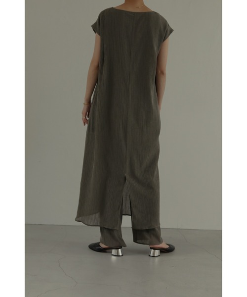 LA PEAU DE GEM（ラポドゥジェム）の「【LA PEAU DE GEM】カールマイヤーワンピース（ワンピース・レディース・ピンク/ブルー・FREE）」の7枚目の写真