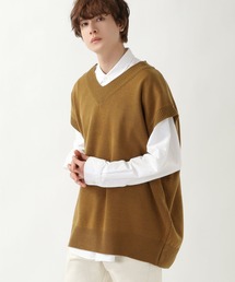 ALAND | 3.3Field Trip／Vネックオーバーベスト　2273939(ベスト)