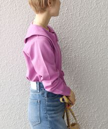 SHIPS any | SHIPS any:〈ウォッシャブル〉ラッセル カラー プルオーバー◆(その他トップス)