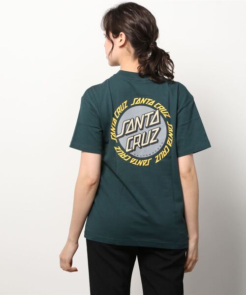 SANTA CRUZ(サンタクルーズ)の「【ムラサキスポーツ別注】SANTACRUZ/サンタクルーズ ルーズシルエット バックプリントTシャツ 502221445(Tシャツ/カットソー・レディース・グレー/グリーン/ブラック/ホワイト・L/XL/M)」の7枚目の写真
