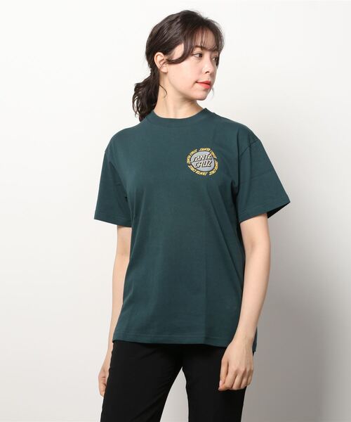 SANTA CRUZ(サンタクルーズ)の「【ムラサキスポーツ別注】SANTACRUZ/サンタクルーズ ルーズシルエット バックプリントTシャツ 502221445(Tシャツ/カットソー・レディース・グレー/グリーン/ブラック/ホワイト・L/XL/M)」の18枚目の写真
