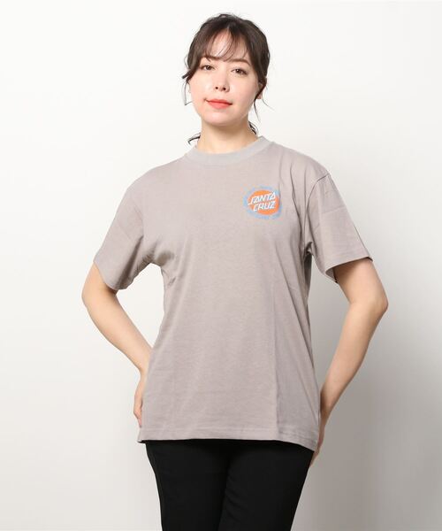 SANTA CRUZ(サンタクルーズ)の「【ムラサキスポーツ別注】SANTACRUZ/サンタクルーズ ルーズシルエット バックプリントTシャツ 502221445(Tシャツ/カットソー・レディース・グレー/グリーン/ブラック/ホワイト・L/XL/M)」の17枚目の写真