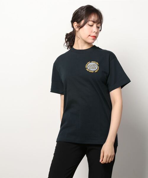 SANTA CRUZ(サンタクルーズ)の「【ムラサキスポーツ別注】SANTACRUZ/サンタクルーズ ルーズシルエット バックプリントTシャツ 502221445(Tシャツ/カットソー・レディース・グレー/グリーン/ブラック/ホワイト・L/XL/M)」の16枚目の写真