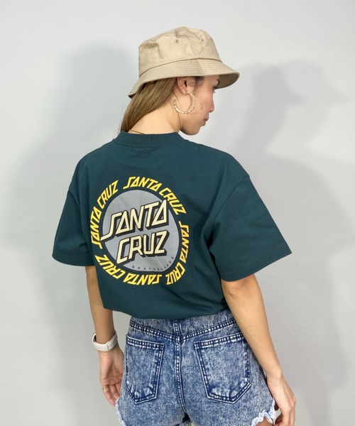 SANTA CRUZ(サンタクルーズ)の「【ムラサキスポーツ別注】SANTACRUZ/サンタクルーズ ルーズシルエット バックプリントTシャツ 502221445(Tシャツ/カットソー・レディース・グレー/グリーン/ブラック/ホワイト・L/XL/M)」の13枚目の写真