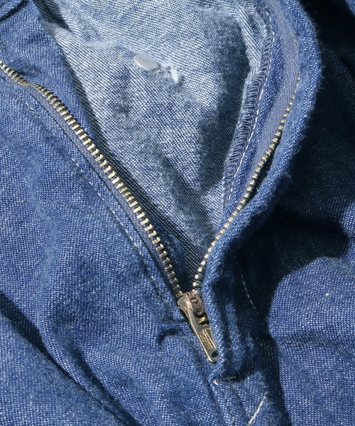 orSlow(オアスロウ)の「orSlow/オアスロウ BALLOON PAINTER GATHER SKIRT DENIM O/W デニムロングスカート ギャザースカート(デニムスカート・レディース・ワンウォッシュ・FREE)」の7枚目の写真