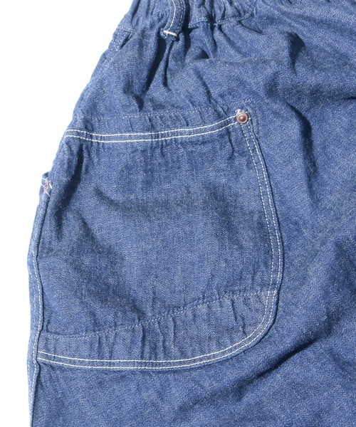 orSlow(オアスロウ)の「orSlow/オアスロウ BALLOON PAINTER GATHER SKIRT DENIM O/W デニムロングスカート ギャザースカート(デニムスカート・レディース・ワンウォッシュ・FREE)」の10枚目の写真