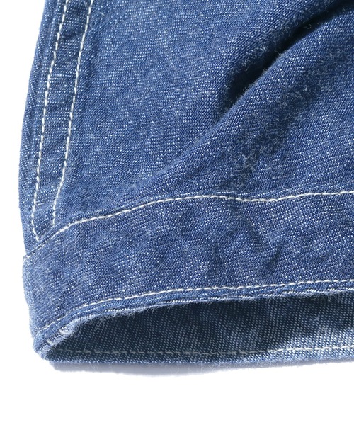 orSlow(オアスロウ)の「orSlow/オアスロウ BALLOON PAINTER GATHER SKIRT DENIM O/W デニムロングスカート ギャザースカート(デニムスカート・レディース・ワンウォッシュ・FREE)」の12枚目の写真