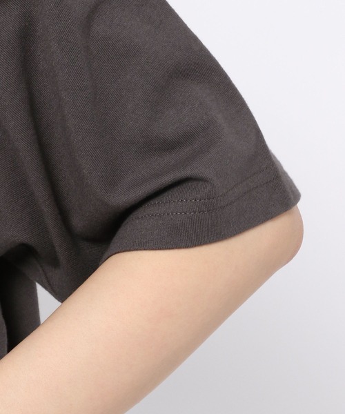 PAGEBOY(ページボーイ)の「カラフルカレッジTシャツ(Tシャツ/カットソー・レディース・チャコールグレー/オフホワイト/オートミール・FREE)」の12枚目の写真