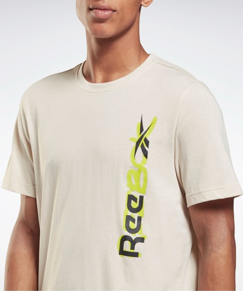 Reebok(リーボック)の「MYT グラフィック Tシャツ / MYT Graphic T-Shirt(Tシャツ/カットソー・メンズ・ブラック/ベージュ・SMALL/MEDIUM/LARGE/X-LARGE/XX-LARGE/X-SMALL/XXX-LARGE)」の11枚目の写真