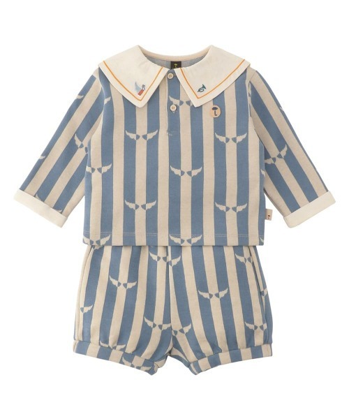 moimoln（モイモルン）の「【セットアップ】ストライプウィング柄