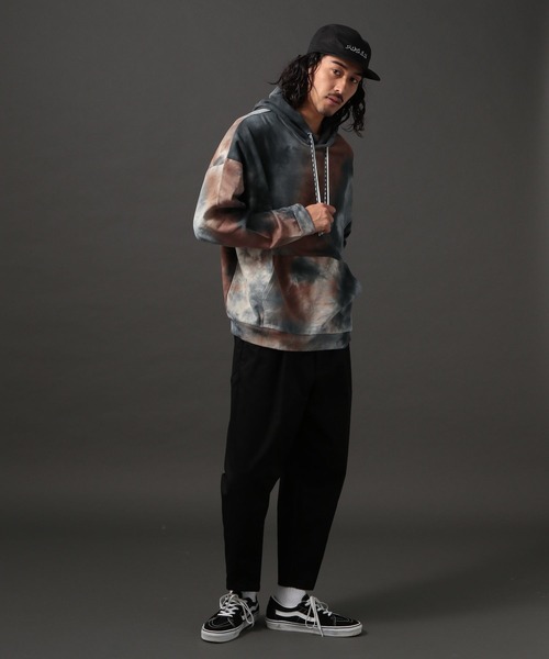 BAYFLOW(ベイフロー)の「【POSER(ポーザー)】プリントパーカー(パーカー・メンズ・ダークブラウン/ブラック・LARGE/MEDIUM)」の16枚目の写真
