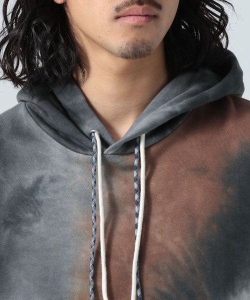 BAYFLOW(ベイフロー)の「【POSER(ポーザー)】プリントパーカー(パーカー・メンズ・ダークブラウン/ブラック・LARGE/MEDIUM)」の7枚目の写真