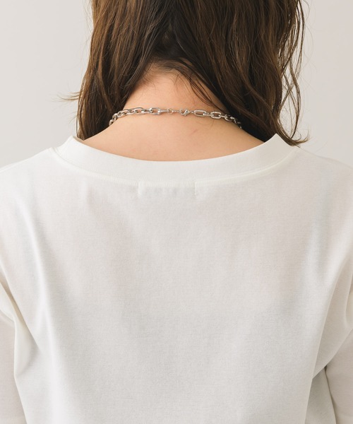 Paradise Picnic（パラダイスピクニック）の「dollupoops フェイスロープＴシャツ（Tシャツ/カットソー・レディース・ホワイト/ブラック・FREE）」の18枚目の写真