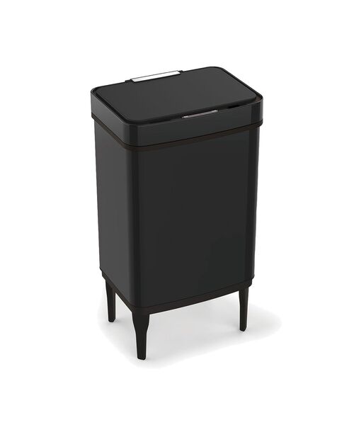 I.D.E.A international(イデアインターナショナル)の「bcl センサーダストボックス 50L(ダストボックス・レディース・ブラック/シルバー・フリ-)」の2枚目の写真