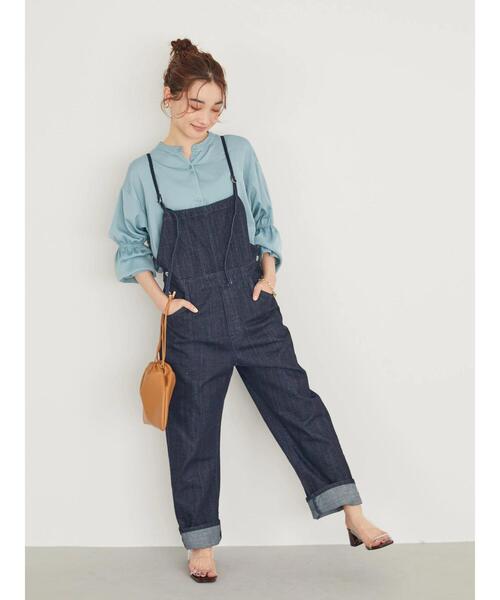 AMERICAN HOLIC（アメリカンホリック）の「キャンディースリーブとろみブラウス（シャツ/ブラウス・レディース・サックスブルー/アイボリー・L/M）」の20枚目の写真