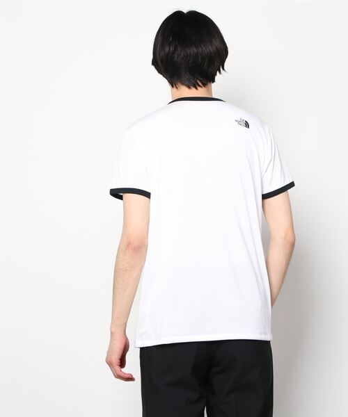 THE NORTH FACE(ザノースフェイス)の「ザ ノース フェイス THE NORTH FACE S/S Ringer Tee(ショートスリーブリンガーティー)(Tシャツ/カットソー・メンズ・ホワイト・L/LL/M/S)」の2枚目の写真